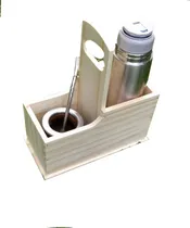 Comprar Matera En Madera Para Termos Bala Y Termos Pequeños