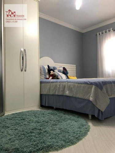 Imagem 20 de 30 de Sobrado Com 4 Dormitórios À Venda, 204 M² Por R$ 852.000,00 - Parque Novo Oratório - Santo André/sp - So0636