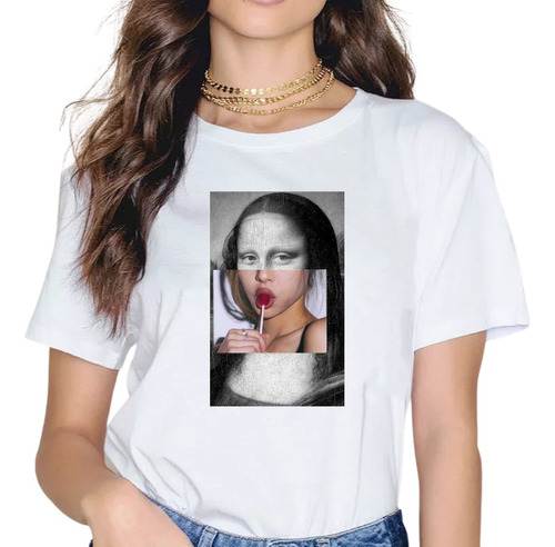 Polo Aesthetic Monalisa / Polo Casual / T-shirt