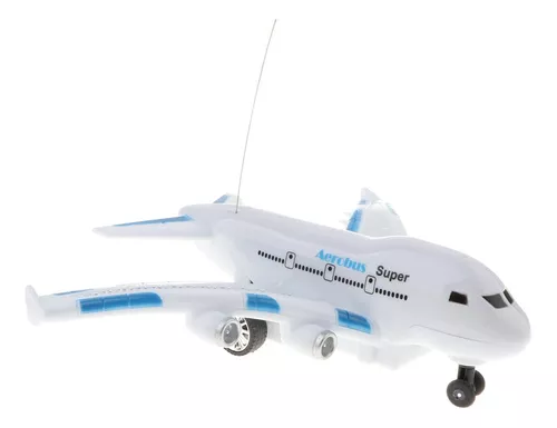 Aerobus Rc De Brinquedo Com Controle Remoto E Avião Para Crianças /  Presentes