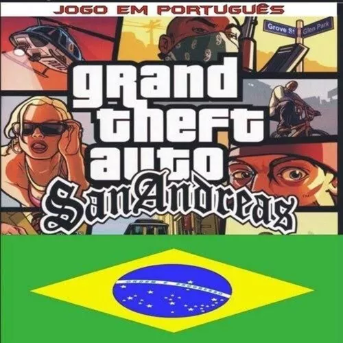 Grand Theft Auto San Andreas (GTA) PS2 - Rock Star Games - Jogos PS2 -  Magazine Luiza