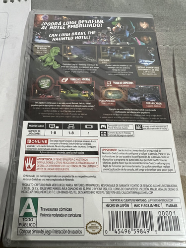 Luigis Mansion 3 Nintendo Switch Físico Standard Edition (Usado)