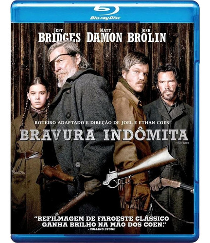 Bravura Indômita - Blu-ray - Jeff Bridges - Hailee Steinfeld