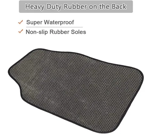 Alfombrillas De Suelo Resistentes Para Coches, Camiones...