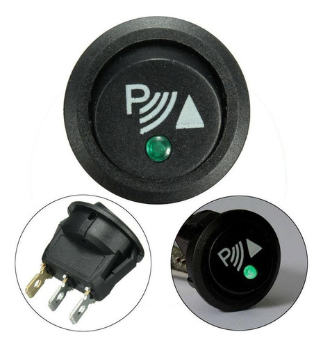 Led 3 Rocker Encendido / Apagado 12v Dc Interruptor De Panel