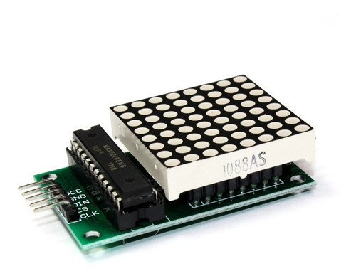 Kit Matriz Led De 8x8 Con Max7219, Arduino, Pic, Raspberry