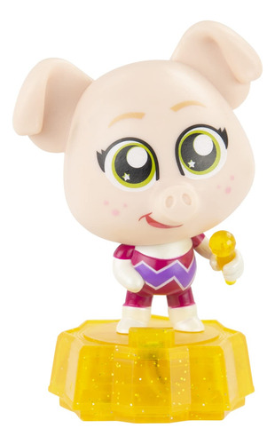 Sing 2: Juego De Figuras Stage Sparkles Incluye Ash, Ro.