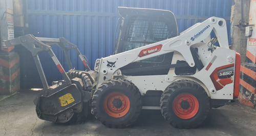Bobcat S650 Usada + Desbast Florestal 50 Novo Imediato!