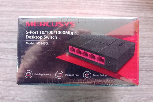 Switch Gigabit 5 Puertos Mercusys