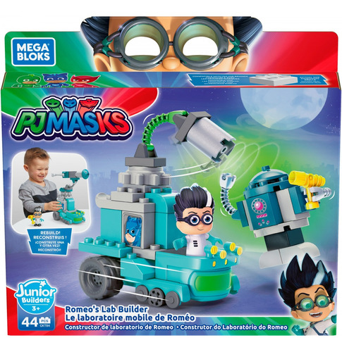 Mega Bloks - Pj Masks Romeo E Robo