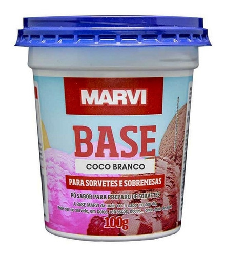 Base Para Sorvetes E Sobremesas Marvi