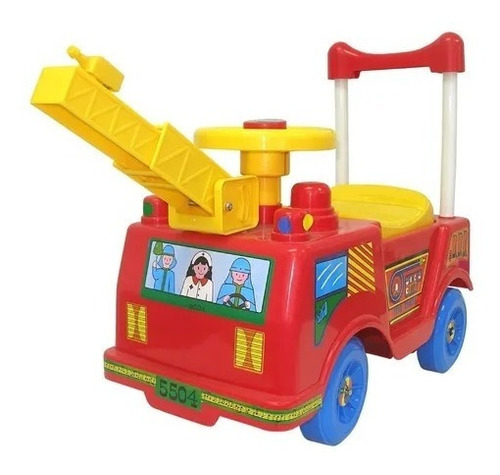 Carrito Montable Bombero Con Sonido My-5504 Mytoy