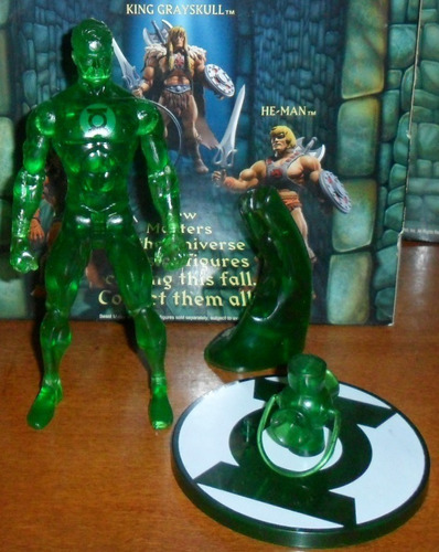 Muñeco Dc Direct Justice League Green Lantern Power Glow