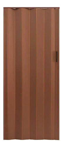 Puerta Plegadiza De Pvc Fracas H De 6 Mm Cedro 70x200