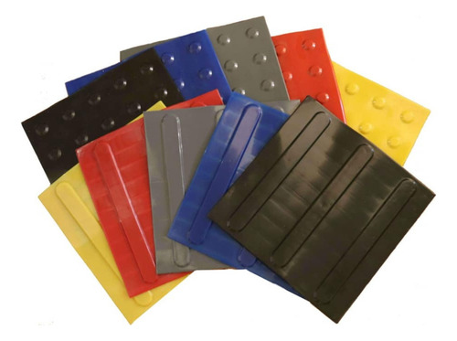  Piso Tatil Alerta Direcional Pvc Kit 160 Peças Promoção