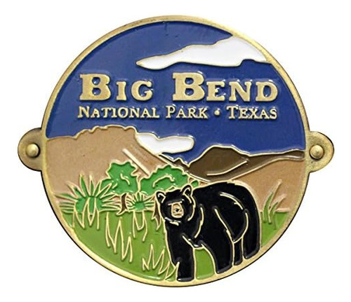 Medallón De Palo De Senderismo Del Parque Nacional Big...