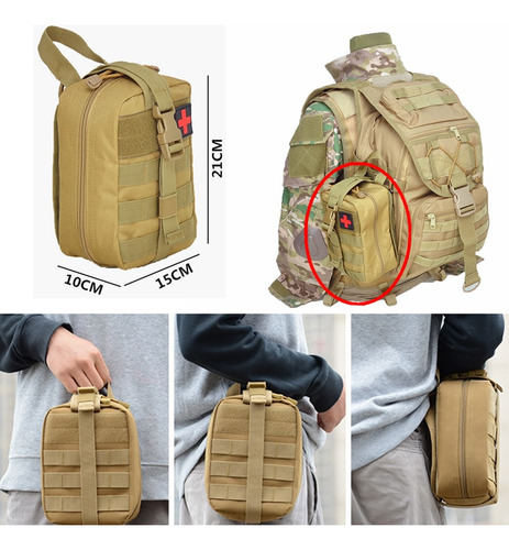 Botiquines Tácticos De Primeros Auxilios Molle Bolsa Médica