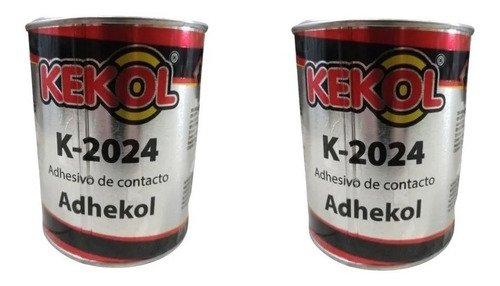Cemento De Contacto 200gr Madera Goma Metal Kekol X 2 Latas