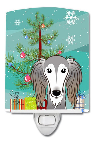 Luz Nocturna De Cerámica Para Árbol De Navidad, Multicolor