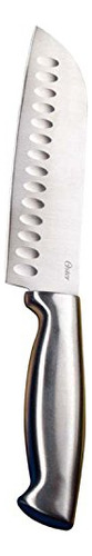 Set Santoku De Acero Inoxidable Oster Baldwyn De 2 Piezas