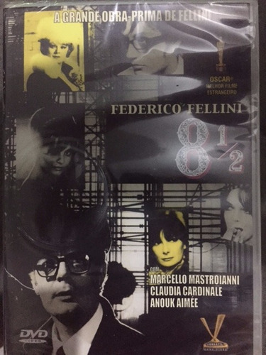 Dvd 8 1/2 Fellini - Original Lacrado