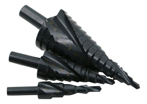Broca Para Broca Cónica De Metal De 4 A 32 Mm, 3 Piezas Con