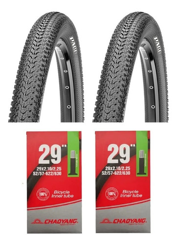 Kit Par De Cubiertas Maxxis Pace Rodado 29 X 2.1 Con Camara 