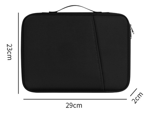 Estuche De Transporte Resistente Bolsa 11 Pulgadas Negro