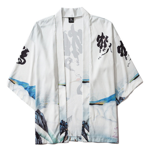 Chamarra Suelta Kimono Japonés