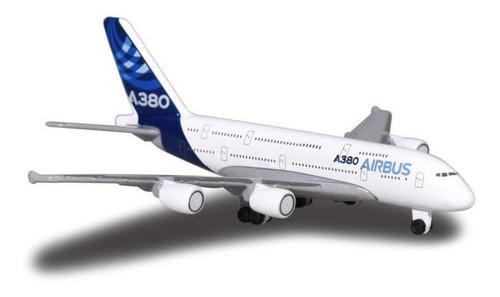 Imagen 1 de 2 de Avión Adorno Elegante Airbus A380 55x50x20cm