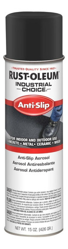 Pintura Antideslizante Aerosol Rust Oleum Industrial Negro