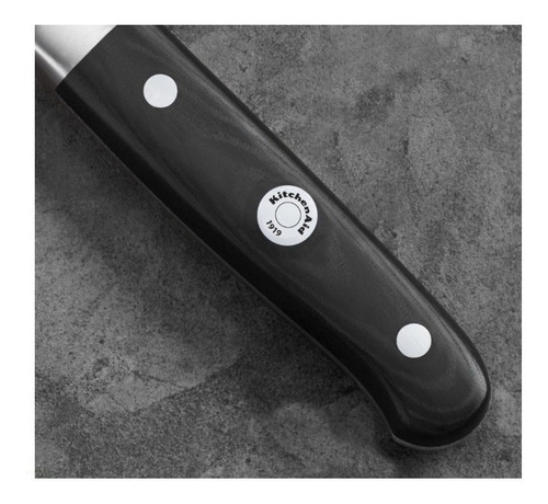 Imagen 3 de 3 de Cuchillo Kitchenaid De Triple Remache 6'' Kkftr6clob