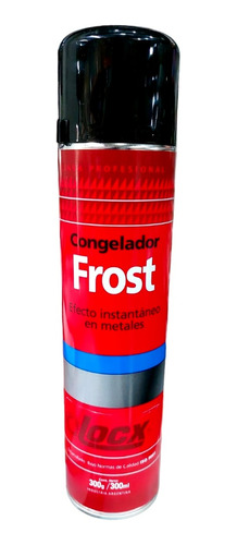 Imagen 1 de 2 de Congelador Locx Frost Efecto Instantáneo De Metales 440cc