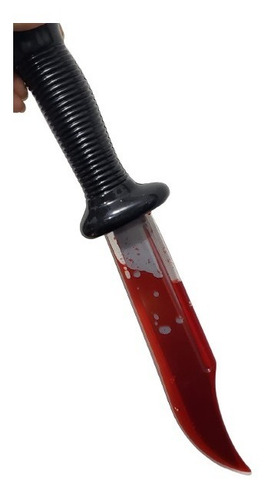 Halloween Cuchillo Sangre Falsa Disfraz Fiesta Decoracion