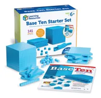 Comprar Kit De Inicio Base Ten, Recursos De Aprendizaje, 141 Piezas