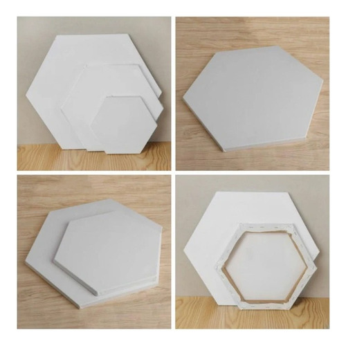 Cuadro Canvas Hexagonal Esta No Es Una Pipa 60x90cm