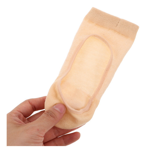 3 Pares De Calcetines Finos Invisibles Para Mujer Con Forro