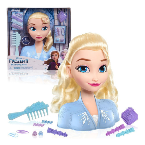 Set Cabeza De Estilo Elsa Disney Para Peinados Frozen Il 3