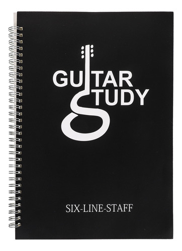 Cuaderno De Notas Con Tablatura De Guitarra En Blanco Para R