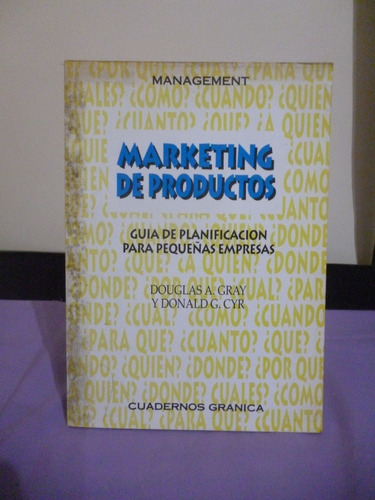 Marketing De Productos - Gray, Cyr