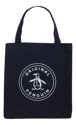 Bolso Penguin Canvas Tote Bag Hombre Variante De Color