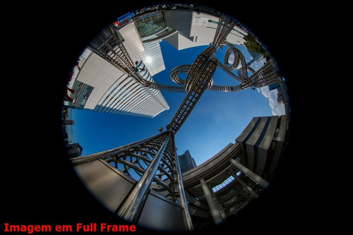 Imagem 9 de 9 de Lente Oshiro Fisheye 8mm Para Canon Full Frame Aps-c Brinde