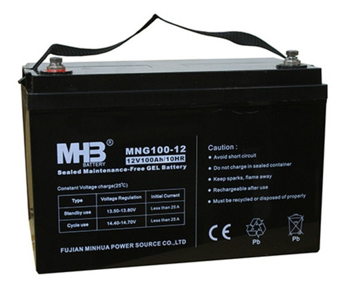 Bateria Recargable De Gel 12v/100ah Mhb Mng 100-12