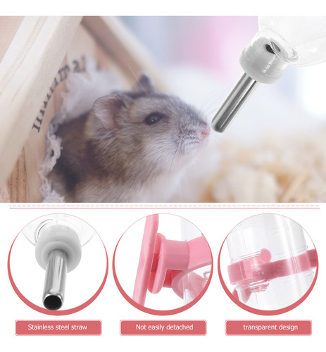 Bebedero Automático Para Hámsteres Para Mascotas, 4 Unidades