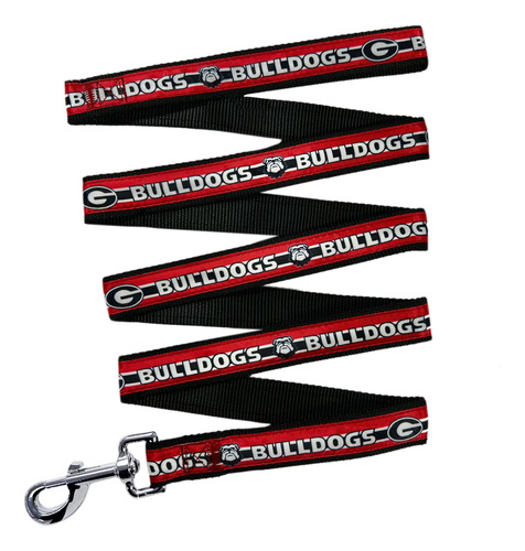 Ncaa Pet Leash Georgia Bulldogs Dog Leash, Large Collegiate.