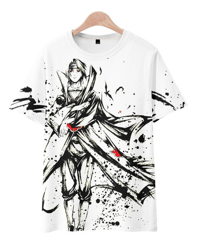 Naruto Camiseta Manga Corta Estampado 3d Cos