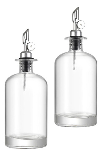 Botella De Aceite Dispensador De Aceite De Oliva Plata 500ml