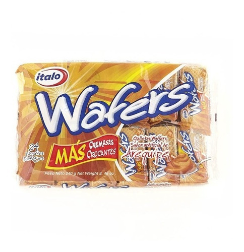 Galletas Wafer  Arequipe X24paq