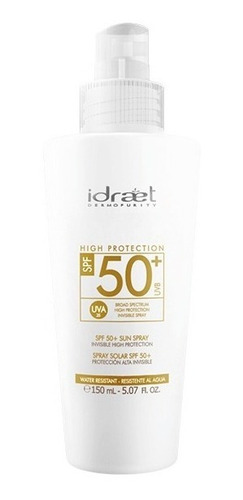 Protector Solar Spray Spf50 - Idraet