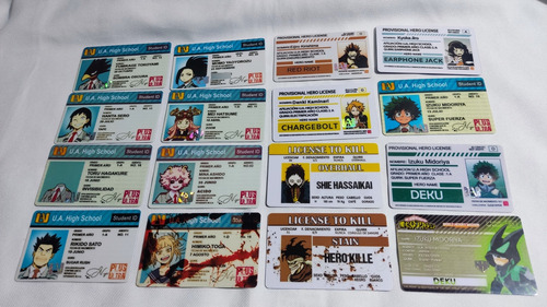Credencial Sailor Moon / Minako Aino 5 Diferentes A Elejir (Usado)